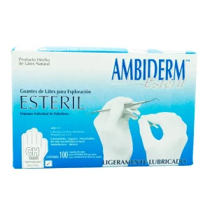 Guante de látex estéril chico