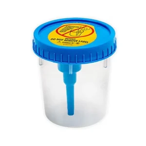 Vaso recolector de orina 120m con adaptador