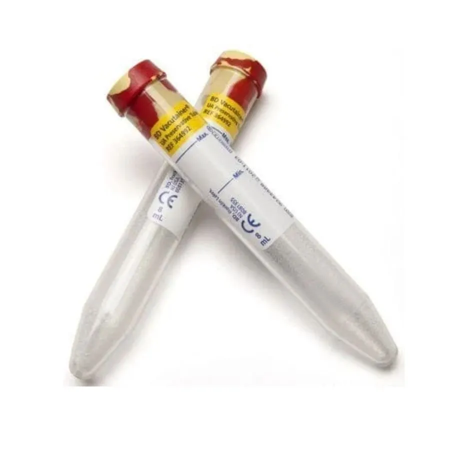 Tubo cónico con para uroanalisis de 8ml