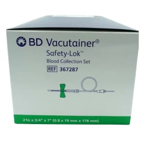 Equipo alado verde, 21G x 19 mm / 7”