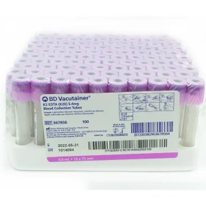 Tubo lila EDTA-K2 de 3.0 ml