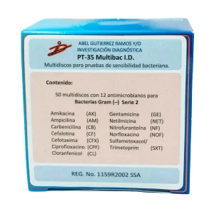 Multibac para bacterias gram negativo (-)