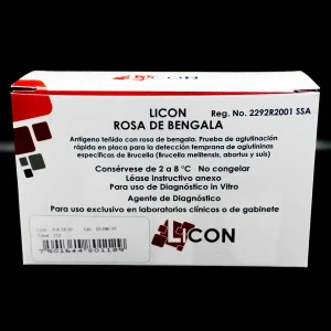 Rosa de Bengala con controles