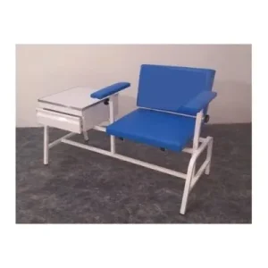 Silla para toma de muestra con cajón