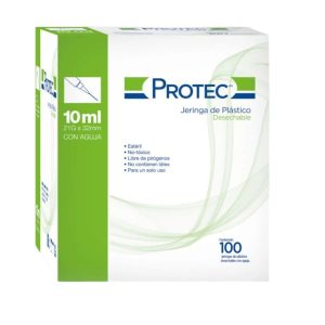 Jeringa de 10ml verde