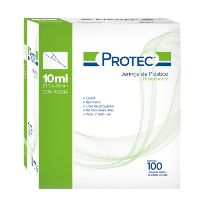 Jeringa de 10ml verde