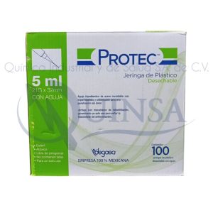 Jeringa de 5ml verde