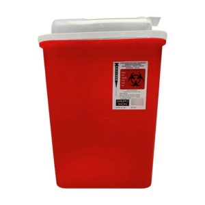 Recolector de punzocortantes de 13 litros